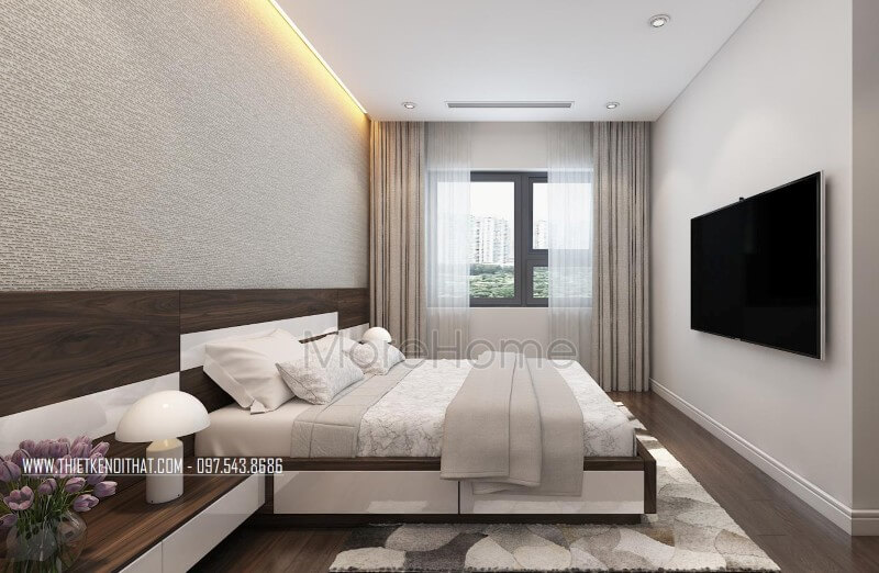 Giường ngủ chung cư hiện đại Giường ngủ chung cư hiện đại